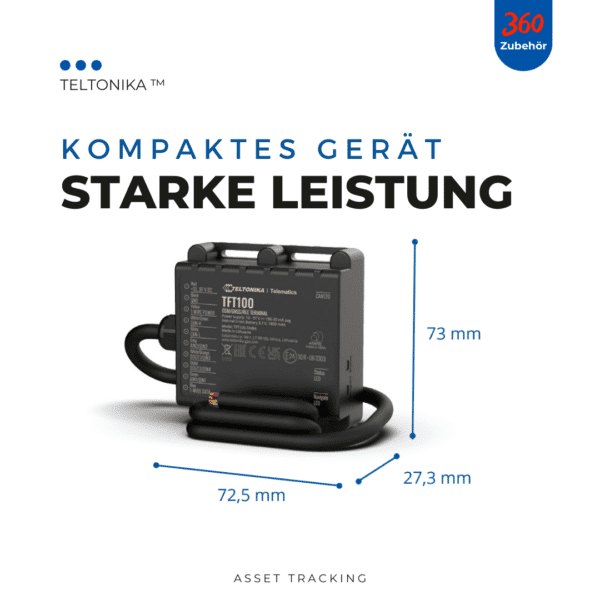 Teltonika TFT100 - Maße